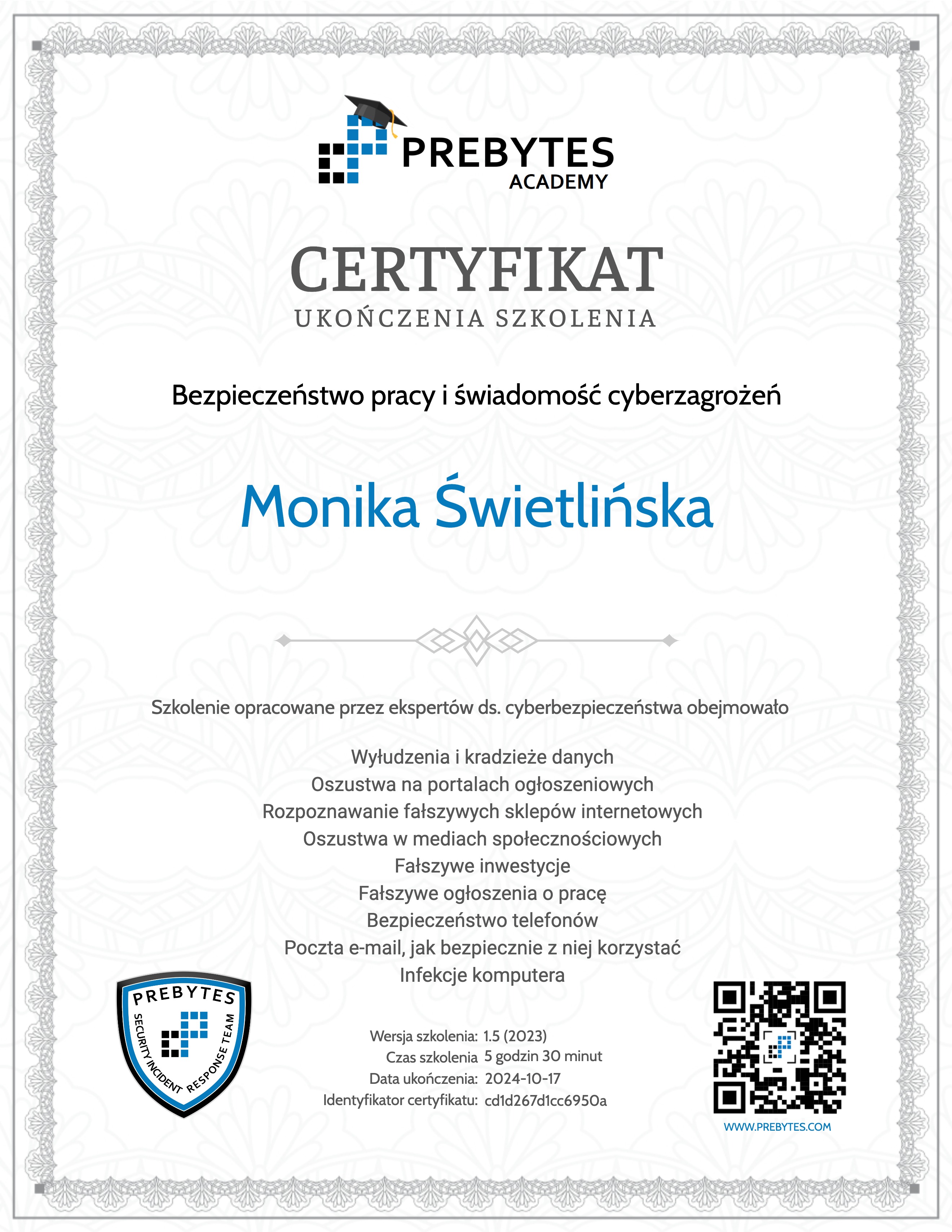 Bezpieczeństwo pracy i świadomość cyberzagrożeń [PL]
